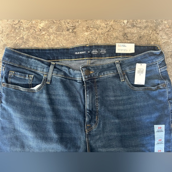 NWT Old Navy High Rise Rockstar Super Skinny Jeans Size 20 - Picture 5 of 5